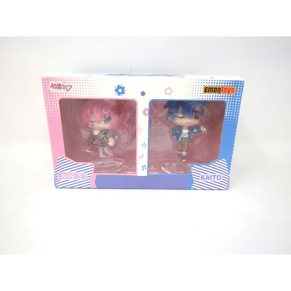 EMONTOYS Hatsune Miku Piapro Characters Figure KAITO & Luka Megurine USA seller